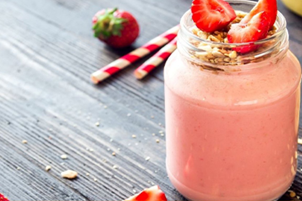 Çilekli Smoothie